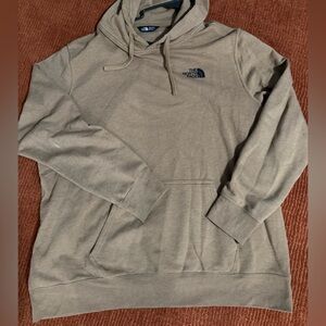 North Face Coffeee brown hoodie gently used